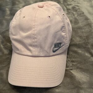 Nike Light Pink Cap with Embroidered Logo